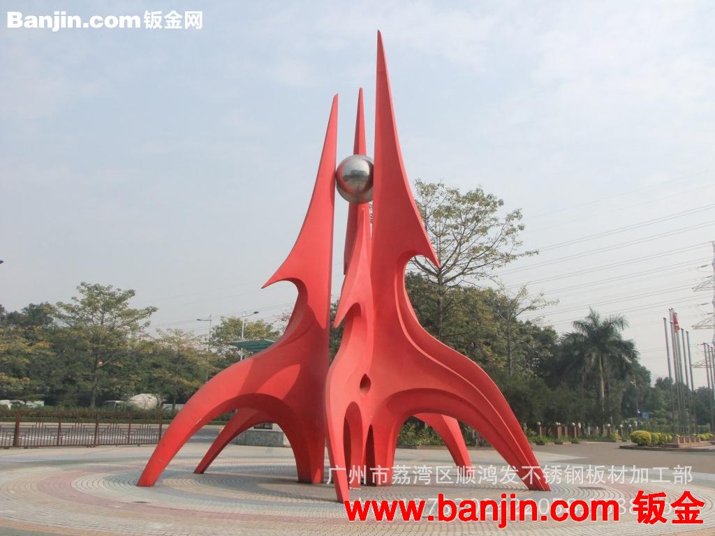 定做企业不锈钢雕塑，景点不锈钢雕塑，承接广场不锈钢标志雕塑
