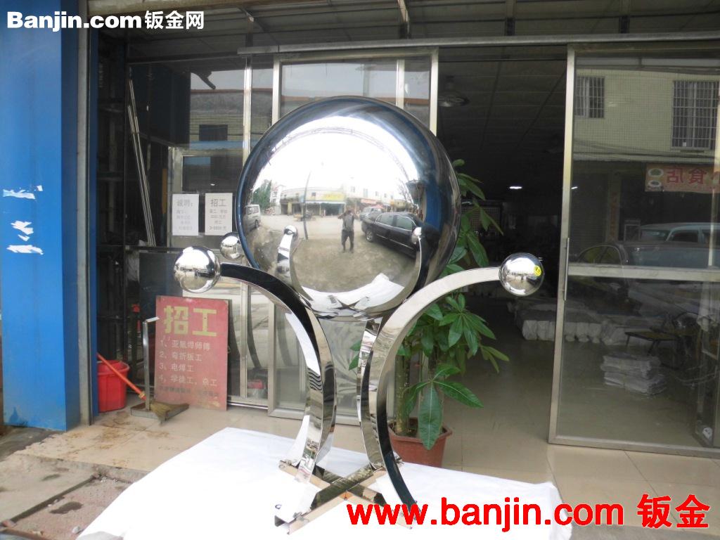 酒店装饰摆件，家居不锈钢精品---四柱宝顶