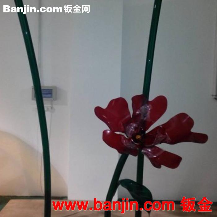 供应红色手工工艺品有机玻璃亚克力花瓣花朵
