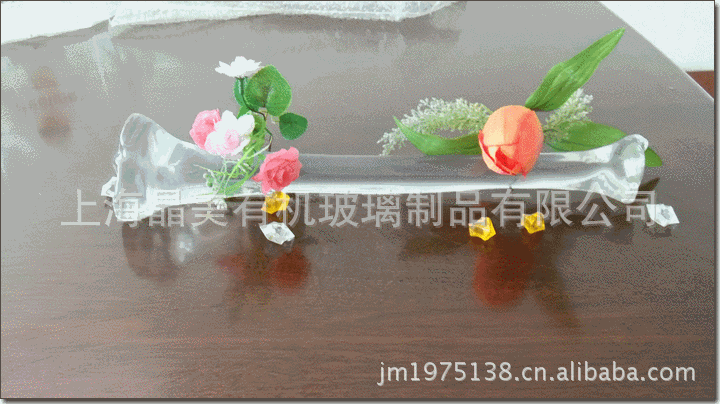 厂家订购有机玻璃仿真骨头工艺品