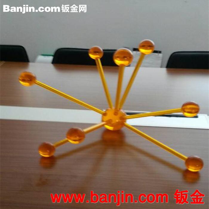 供应金色亚克力球棒