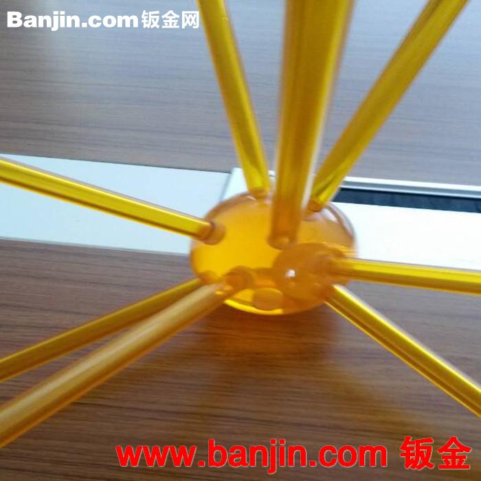 供应金色亚克力球棒
