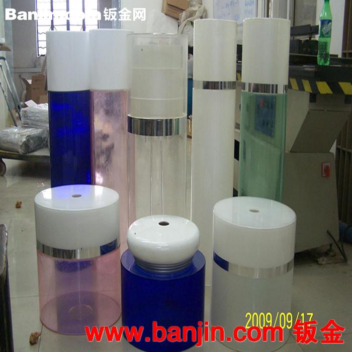 推荐精品亚克力有机玻璃吸塑化妆品瓶