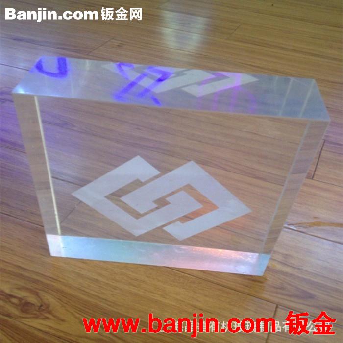 长期供应可采用激光雕刻特厚透明有机玻璃板