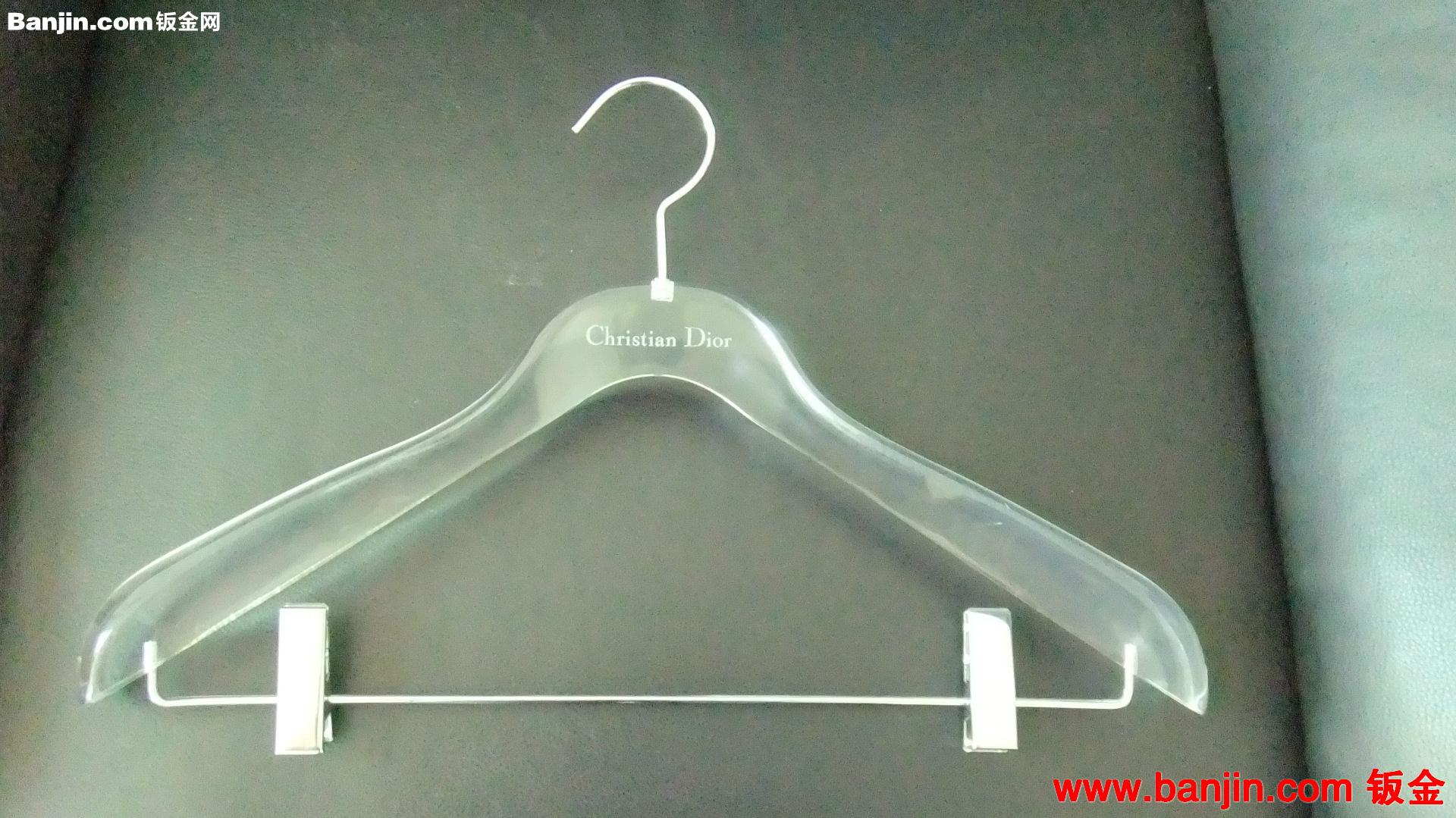 加工订做热弯有机玻璃工艺品衣架