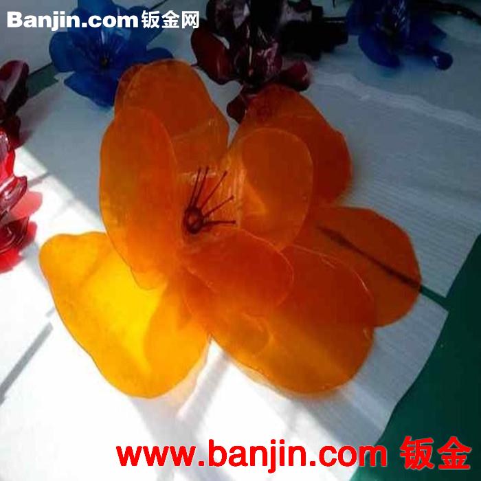 上海厂家来图来样订做塑料仿真精品亚克力花