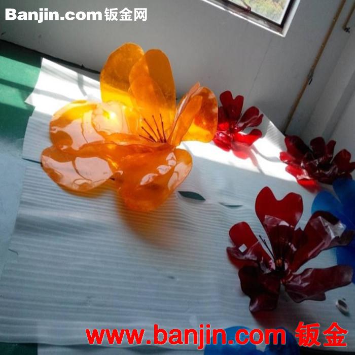 上海厂家来图来样订做塑料仿真精品亚克力花