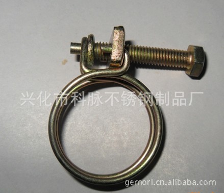 供应不锈钢钢丝箍 收紧器 抱箍 卡箍 喉箍 加长定做 索具链条滑轮