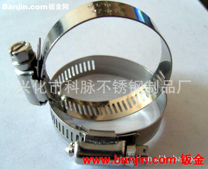 供应不锈钢喉箍 卡箍 抱箍 非标加长定做 全钢半钢 201 304 316