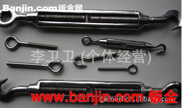 供应不锈钢开体花篮螺丝 花兰螺丝 花篮螺栓 索具 201 304 316