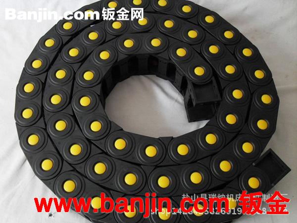 供应尼龙拖链 桥式塑料拖链 桥式尼龙拖链 机床拖链