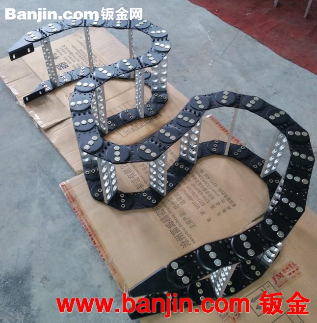 生产销售 优质拖链 钢铝拖链 钢制拖链 机床拖链 钢制坦克链