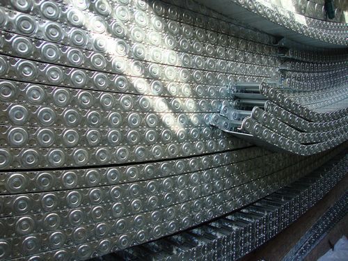 钢制拖链 厂家直销定做钢铝拖链 框架式钢制坦克链 封闭金属拖链