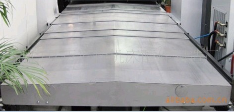 厂家定做机床钢板防护罩导轨防护罩 伸缩式防护罩 钢板防护罩价格