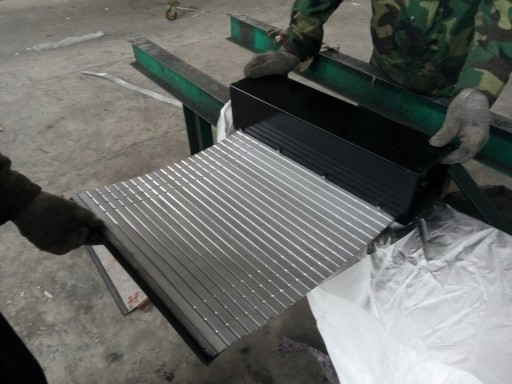 生产加工 机床防护裙帘 铝帘 防水防油耐腐蚀 卷帘 箱盒式