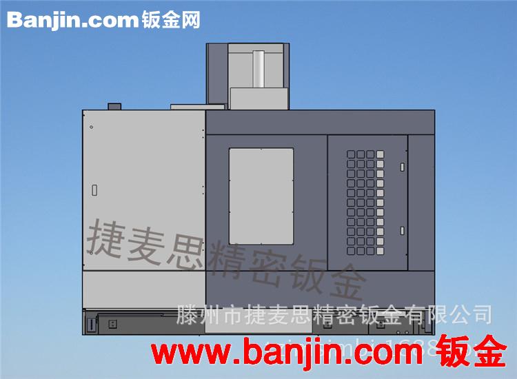 山东数控机床外防护罩 机床钣金外壳加工 机床防护罩