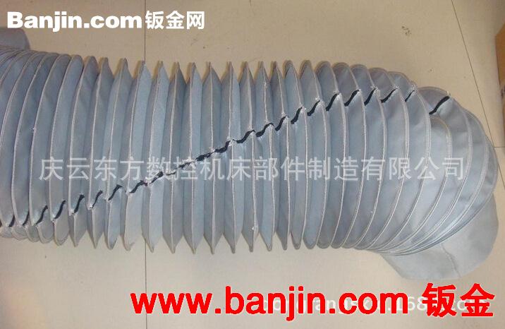 耐磨帆布伸缩软连接 定制通风设备阻燃帆布软连接