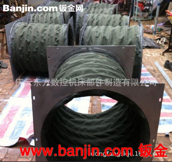 厂家直销耐高温伸缩软连接 加工定制帆布软连接