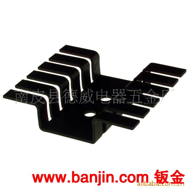 加工销售三极管散热片