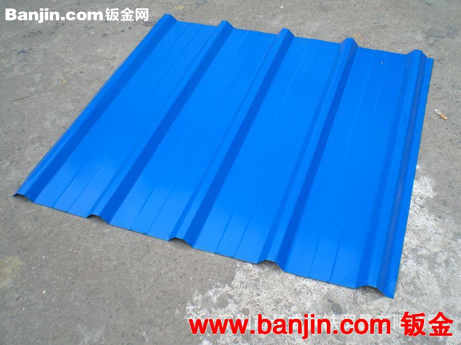 专业提供 0.376蓝色彩钢瓦 耐用彩钢瓦 围栏护栏墙瓦 钢结构