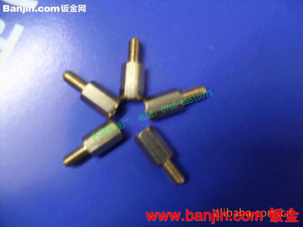 厂价低价供应广东，北京M5六角非标铜柱