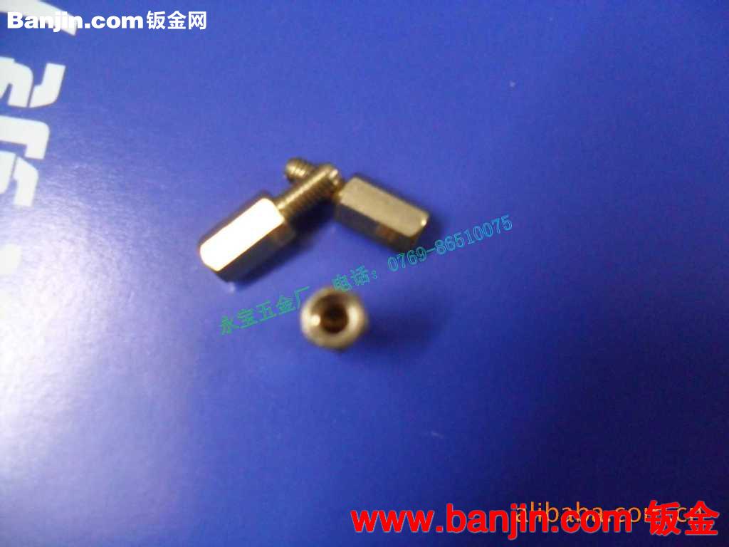 厂价低价供应广东，北京M5六角非标铜柱
