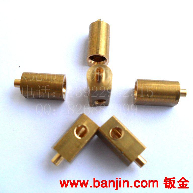 厂家供应智能开关用M3异形接线柱，铜接线柱