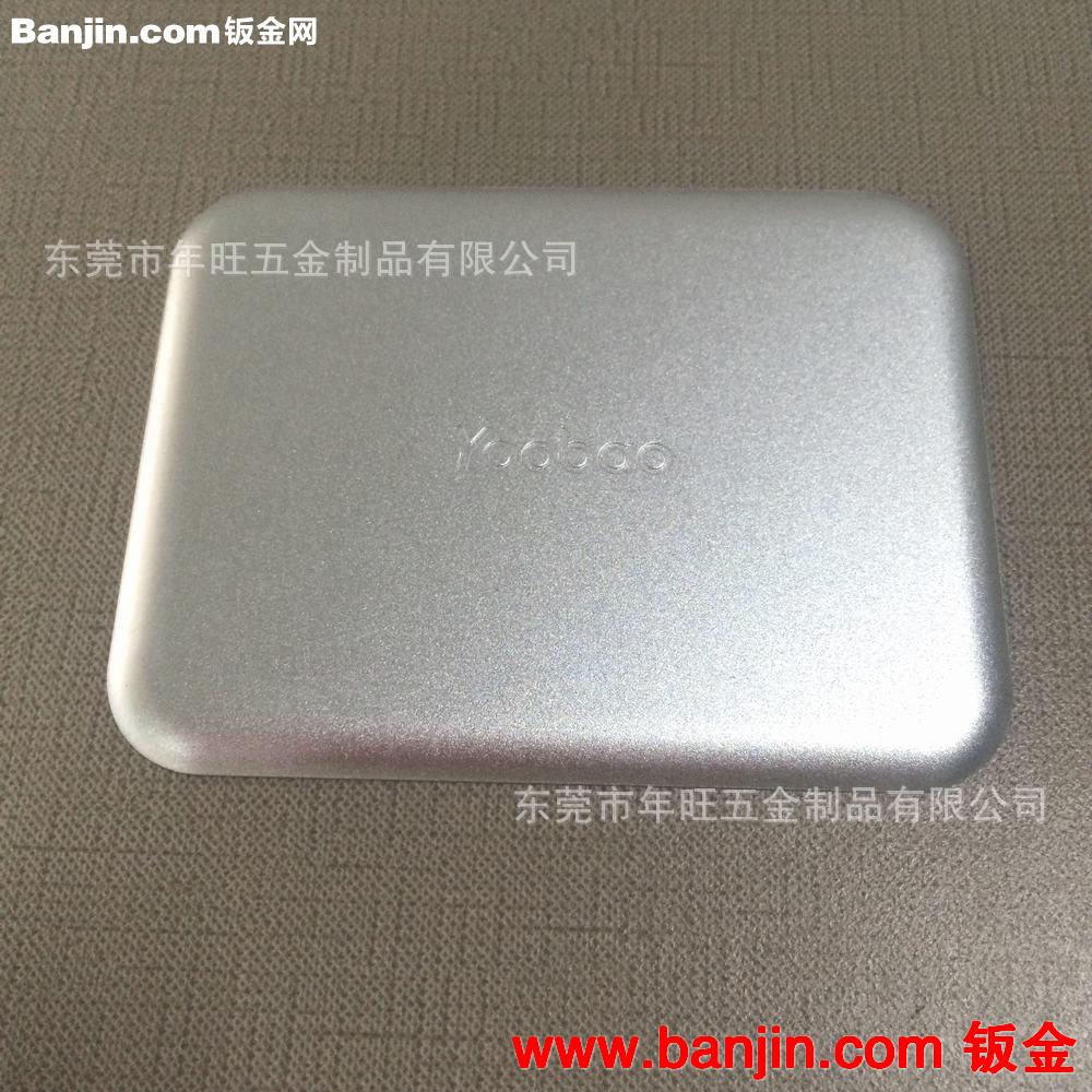 东莞定制 喷砂氧化功放铝盖 冲压拉伸铝壳 阳极激光logo铝面板
