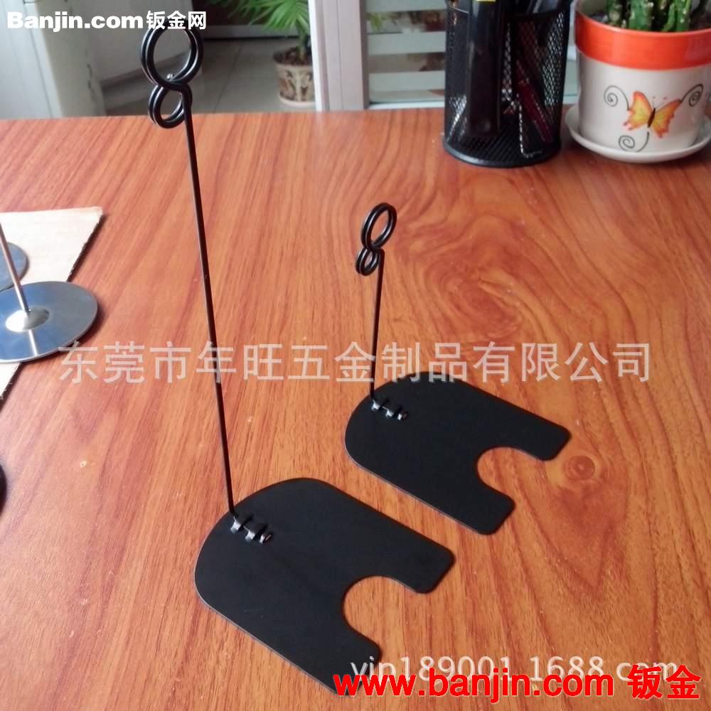 桌卡架 展示架 桌面立牌 台式广告架 宣传架 形象促销架 金属台卡