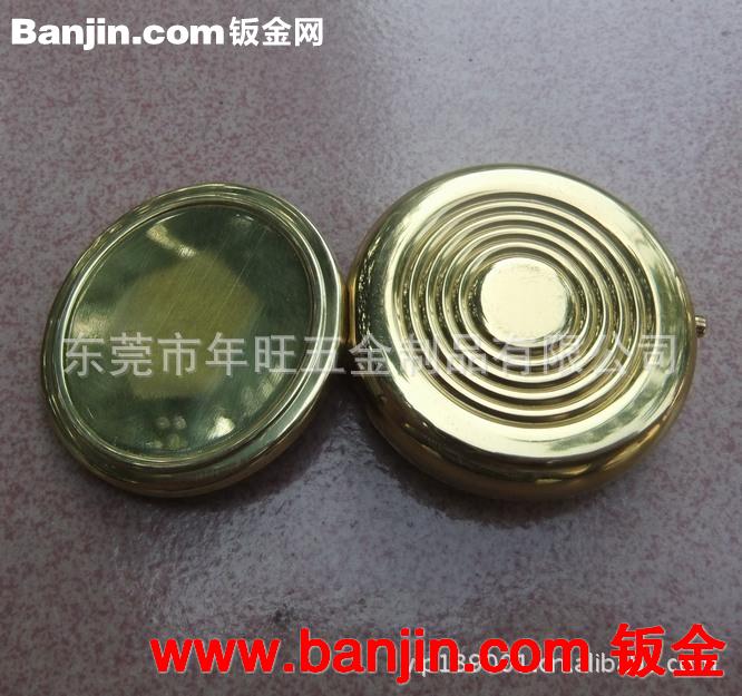 东莞厂家订做高档铜工艺品盒子 迷你小铜盒 精致黄铜盒子