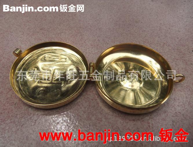 东莞厂家订做高档铜工艺品盒子 迷你小铜盒 精致黄铜盒子