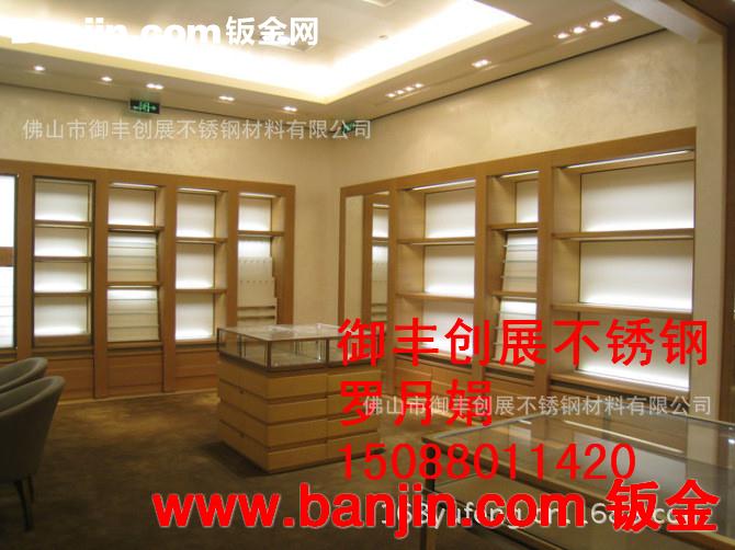 彩色不锈钢门框材料 包柱 酒店大堂装修材料