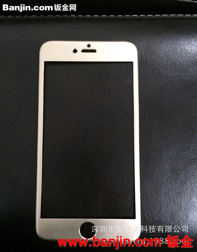 新款iPhone6 /iPhone6 plus正面航空铝加型材铝边框苹果保护壳