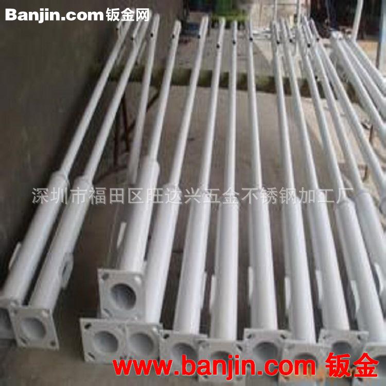 深圳路灯灯杆焊接旗杆灯柱焊接加工定制