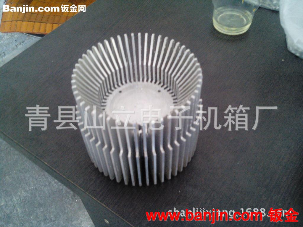 提供高精密铝型材铲齿散热片加工