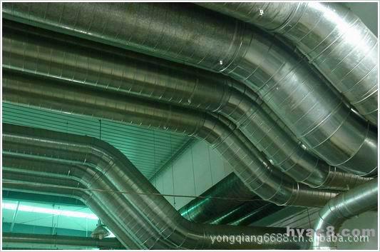 加工空调通风管道-加工共板法兰风管-加工角铁法兰风管