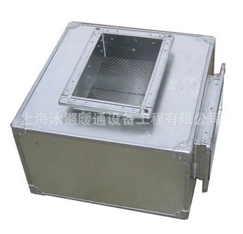 不锈钢排风消声器|通风管道消声器厂家|上海不锈钢消音箱静压箱