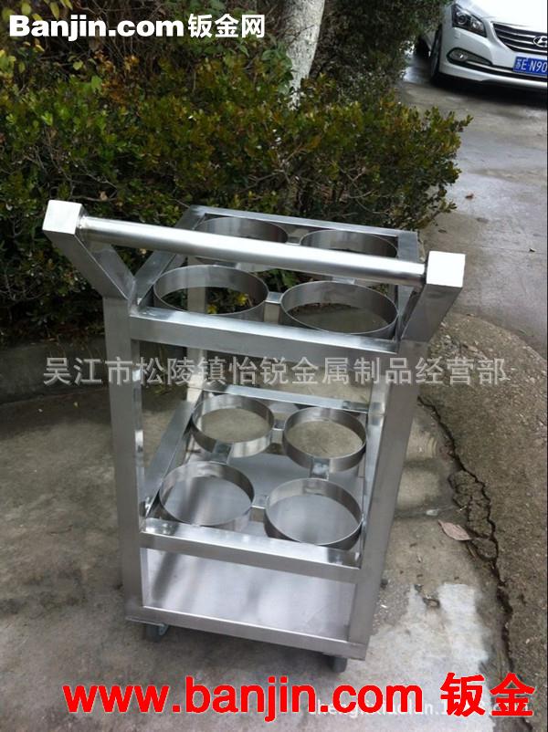 苏州 重庆 定做各类不锈钢手推车 工具车 平板车 物流台车