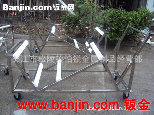 苏州 重庆定做各类不锈钢台车 物流台车 手推车 工具车 小推车
