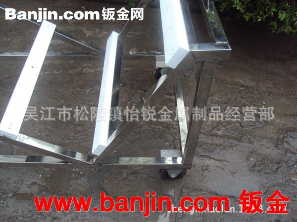 苏州 重庆定做各类不锈钢台车 物流台车 手推车 工具车 小推车