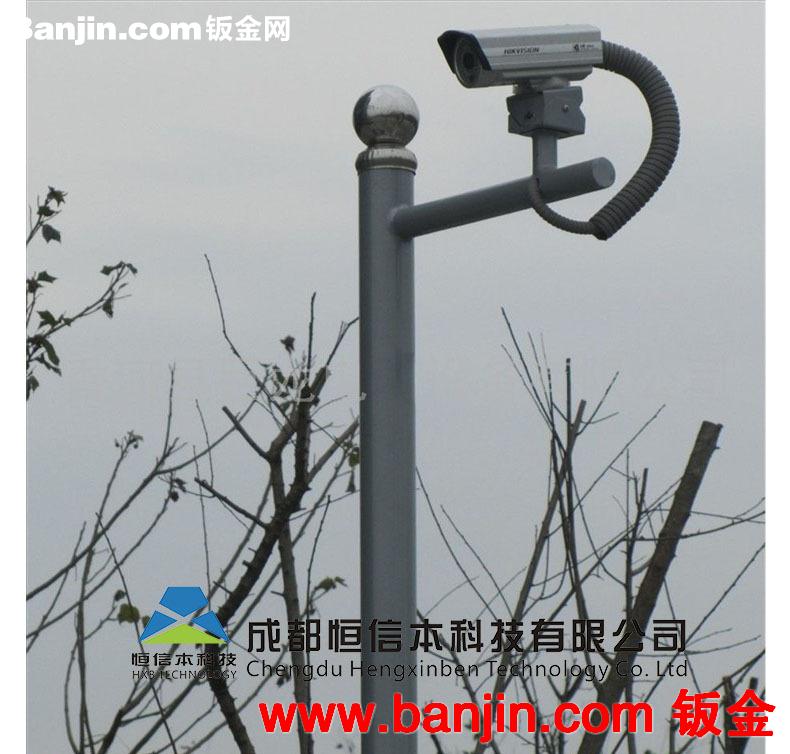 室外监控杆，云台立杆，灯杆 交通监控杆 监控杆 监控专用杆