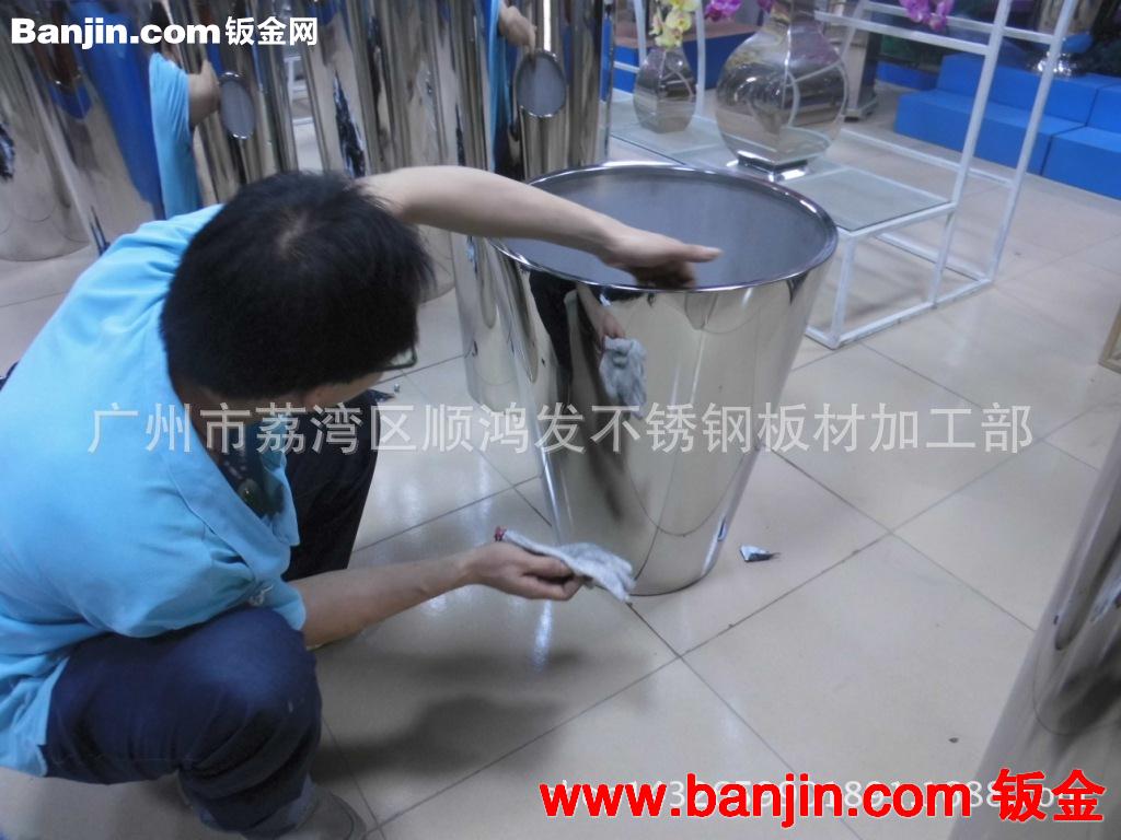 不锈钢花盆定做，花筒，花坛，形状大小可按客户需求，厂家直销
