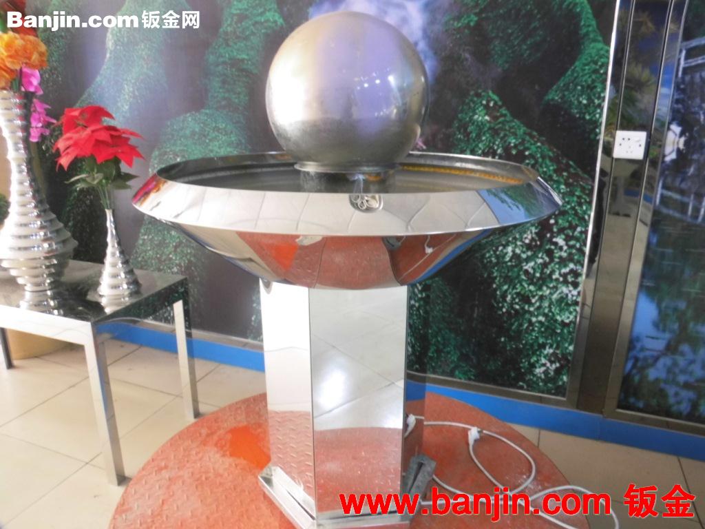 酒店企业不锈钢转运球，不锈钢装饰精品d5----多彩风水球