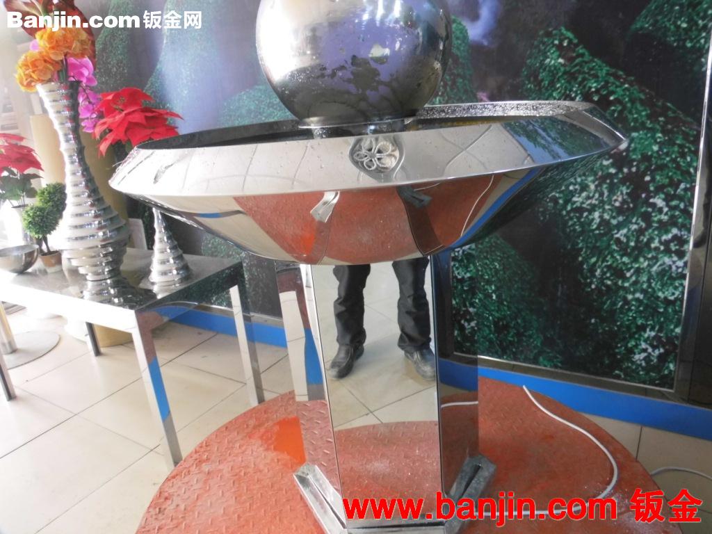 酒店企业不锈钢转运球，不锈钢装饰精品d5----多彩风水球