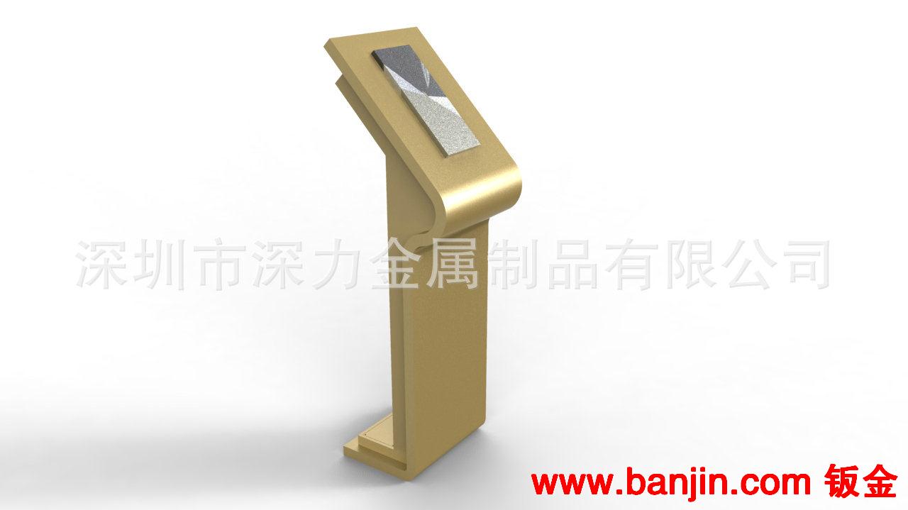 专业提供 SL-1014冷板烤漆门禁机座 精密钣金冲压加工门禁机座
