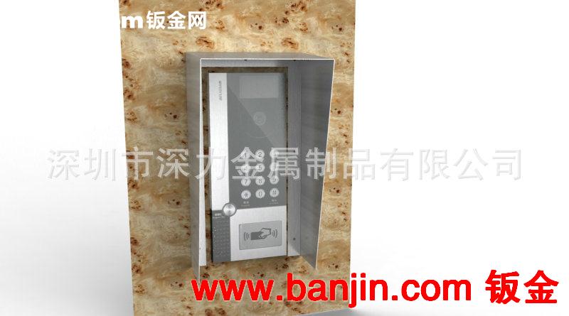 专业提供 精密ic门禁机座加工 不锈钢壁挂式防水门禁机座