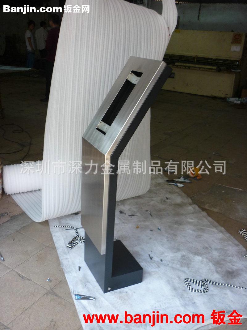 承接各种 SL-1011不锈钢门禁机座 拉丝加烤漆对讲门禁机座