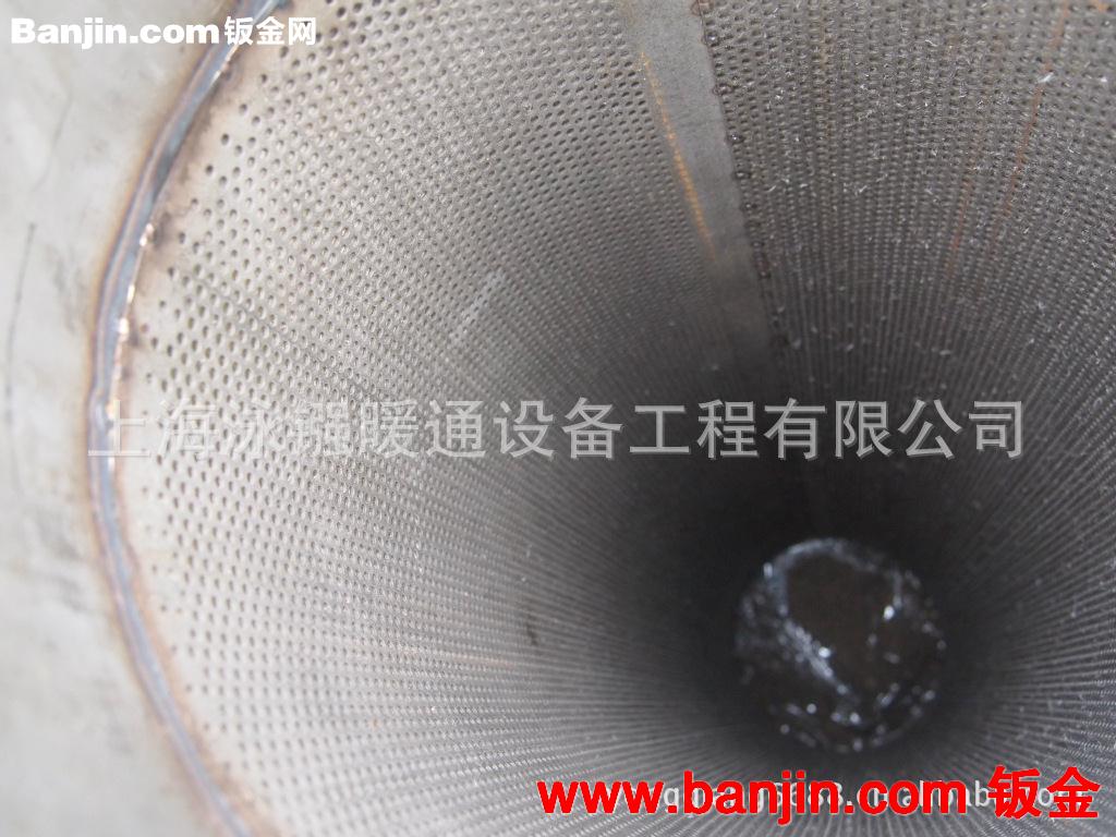 供应管道消声器|不锈钢管道消声器|圆形消声器|冲孔板消声器