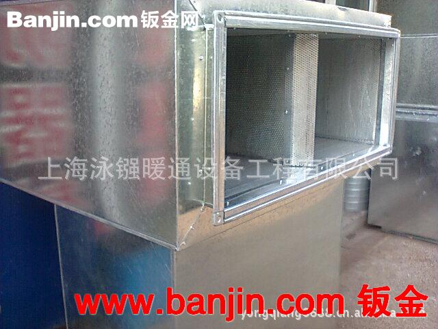 不锈钢排风消声器|通风管道消声器厂家|上海不锈钢消音箱静压箱