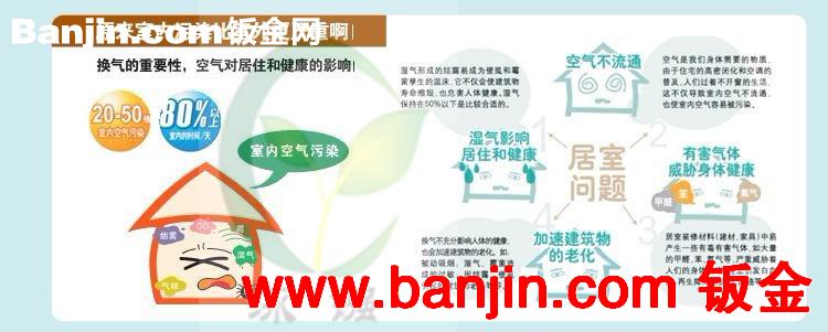 静音分体式换气扇厨房排风扇强力抽风机管道抽风机大风量GF100-2